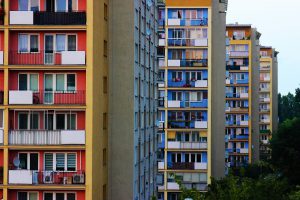 osiedla i bloki z wielkiej płyty