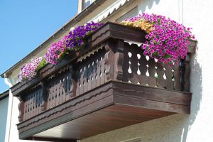 klimatyczny balkon