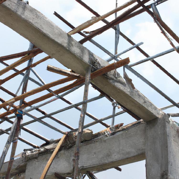 garaż z płyt betonowych jak zrobić dach